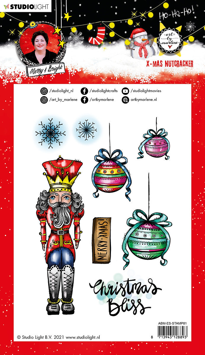 Studio Light Art By Marlene Essentials Clear Stamp-Nutcracker