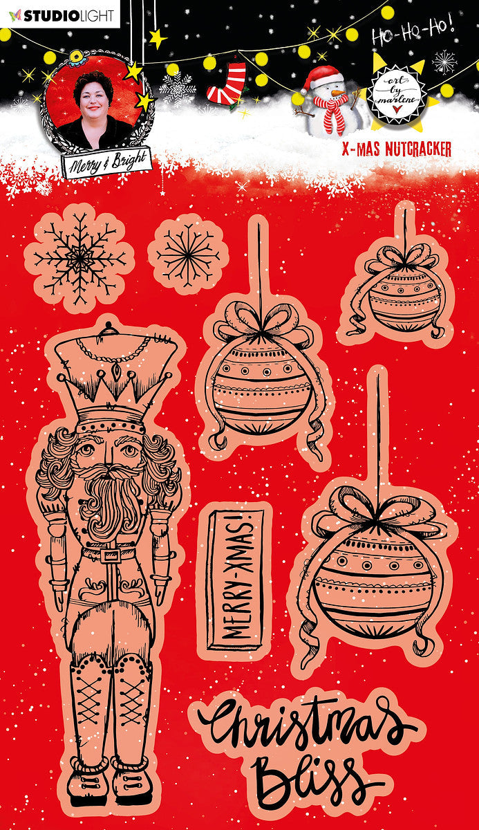 Studio Light Art By Marlene Essentials Clear Stamp-Nutcracker