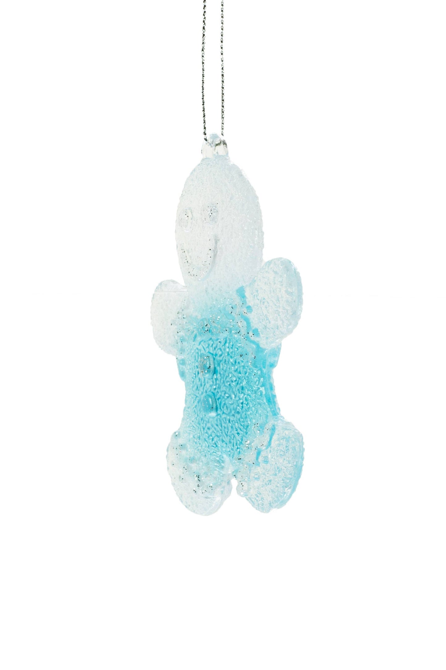 Starlight Collection - Blue Gingerbread Cookie Ornament