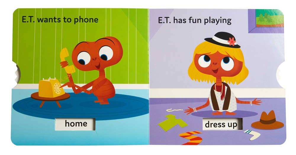 E.T.'s First Words (Pop Culture/First Words Board Book)