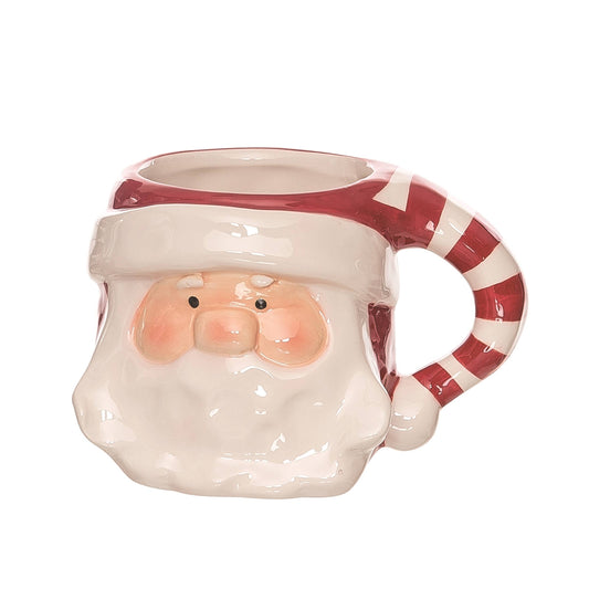 Sculpted Santa Mug