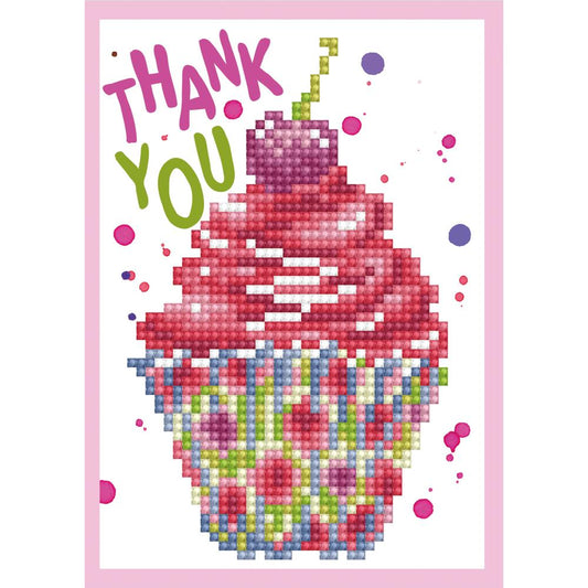 Diamond Dotz - Thank You - Diamond Art Greeting Card Kit