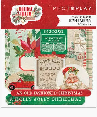 Photoplay | Holiday Charm Cardstock Ephemera (30 pc)